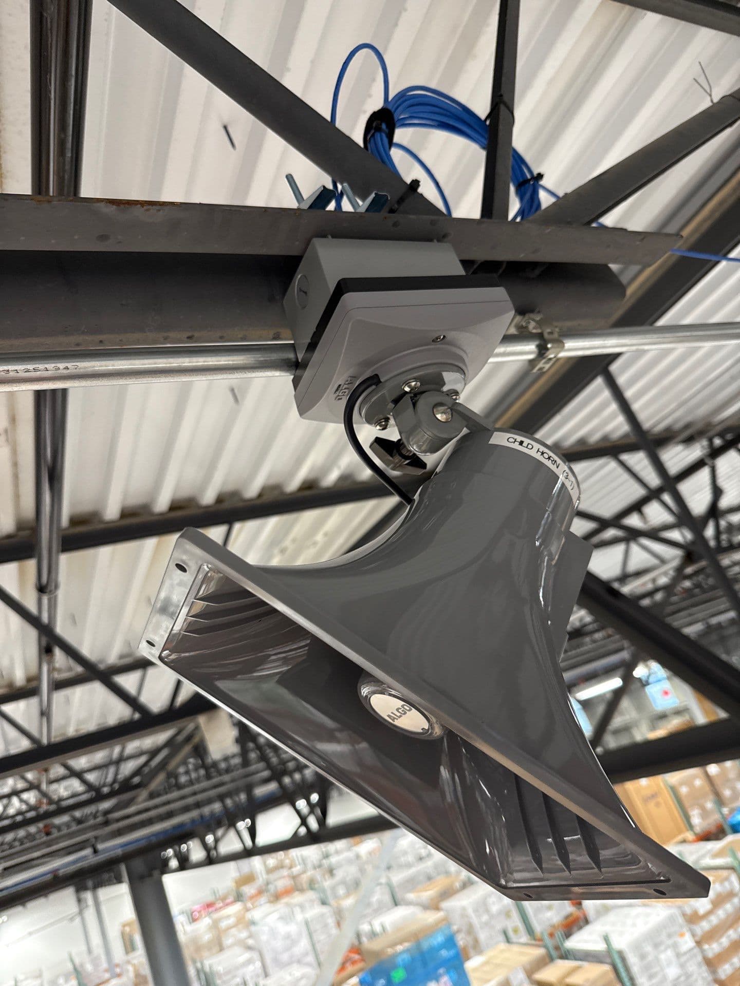 Algo IP Paging Horn Install at a Mount Juliet TN Warehouse