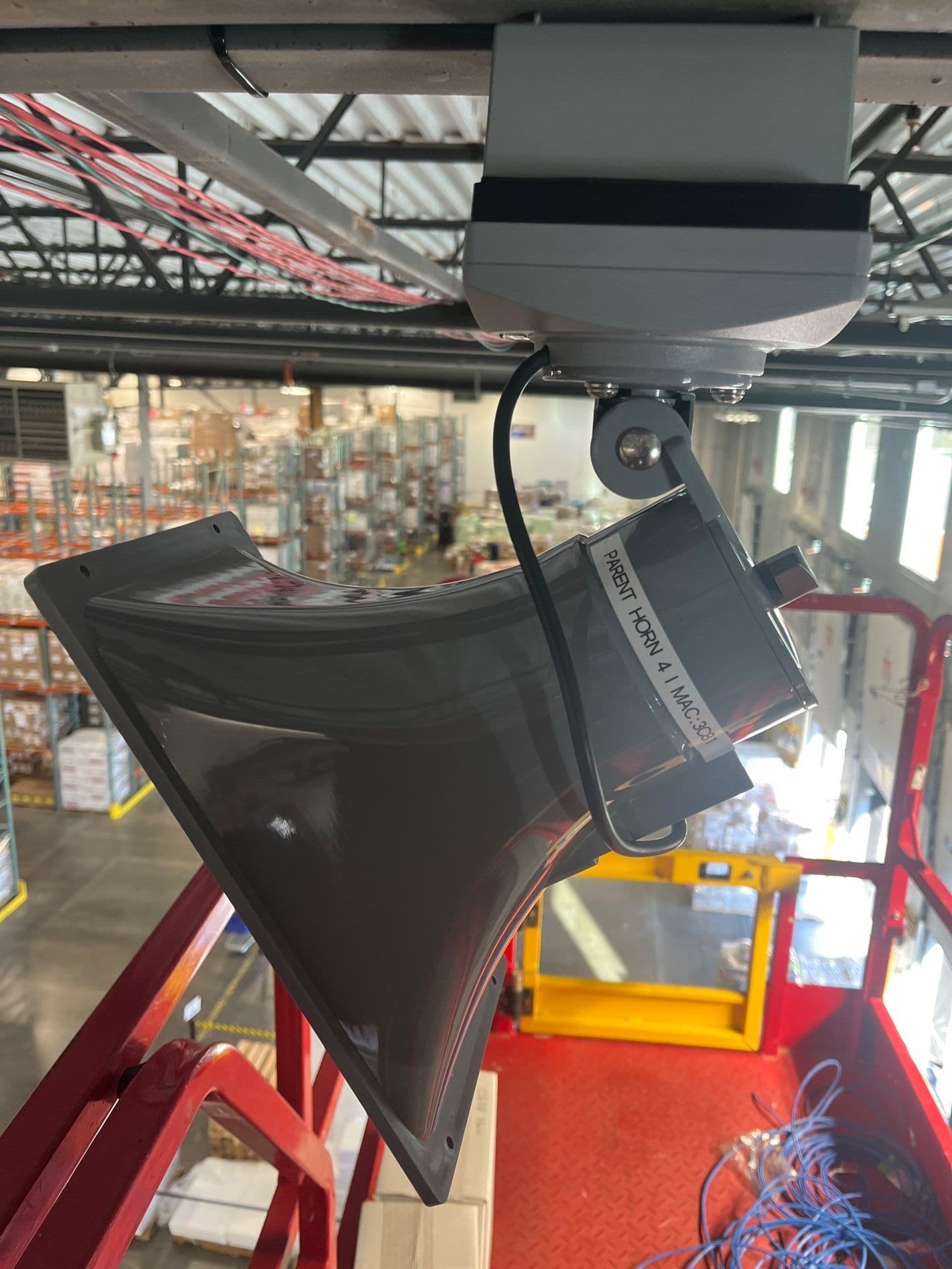Algo IP Paging Horn Install at a Mount Juliet TN Warehouse