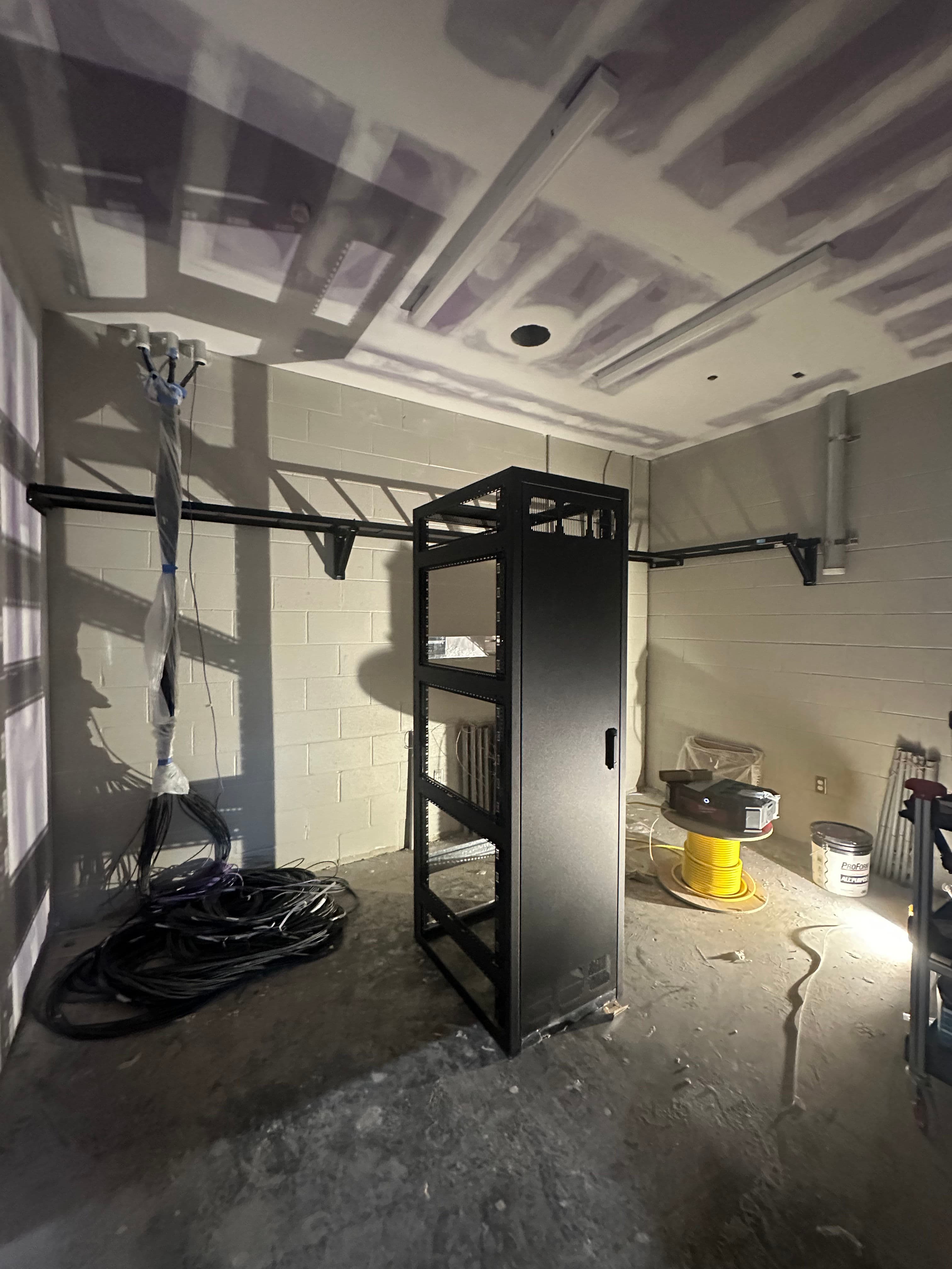 Project Ladder Rack and Cabinet Buildout for a Henderson Business image