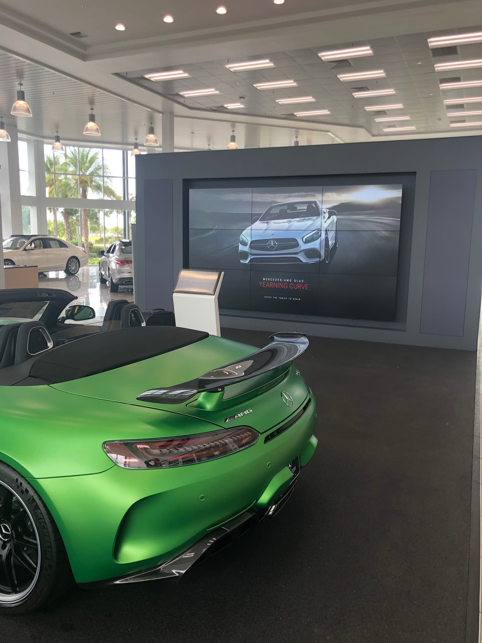 3x3 Video Wall Installation at Mercedes-Benz Naples