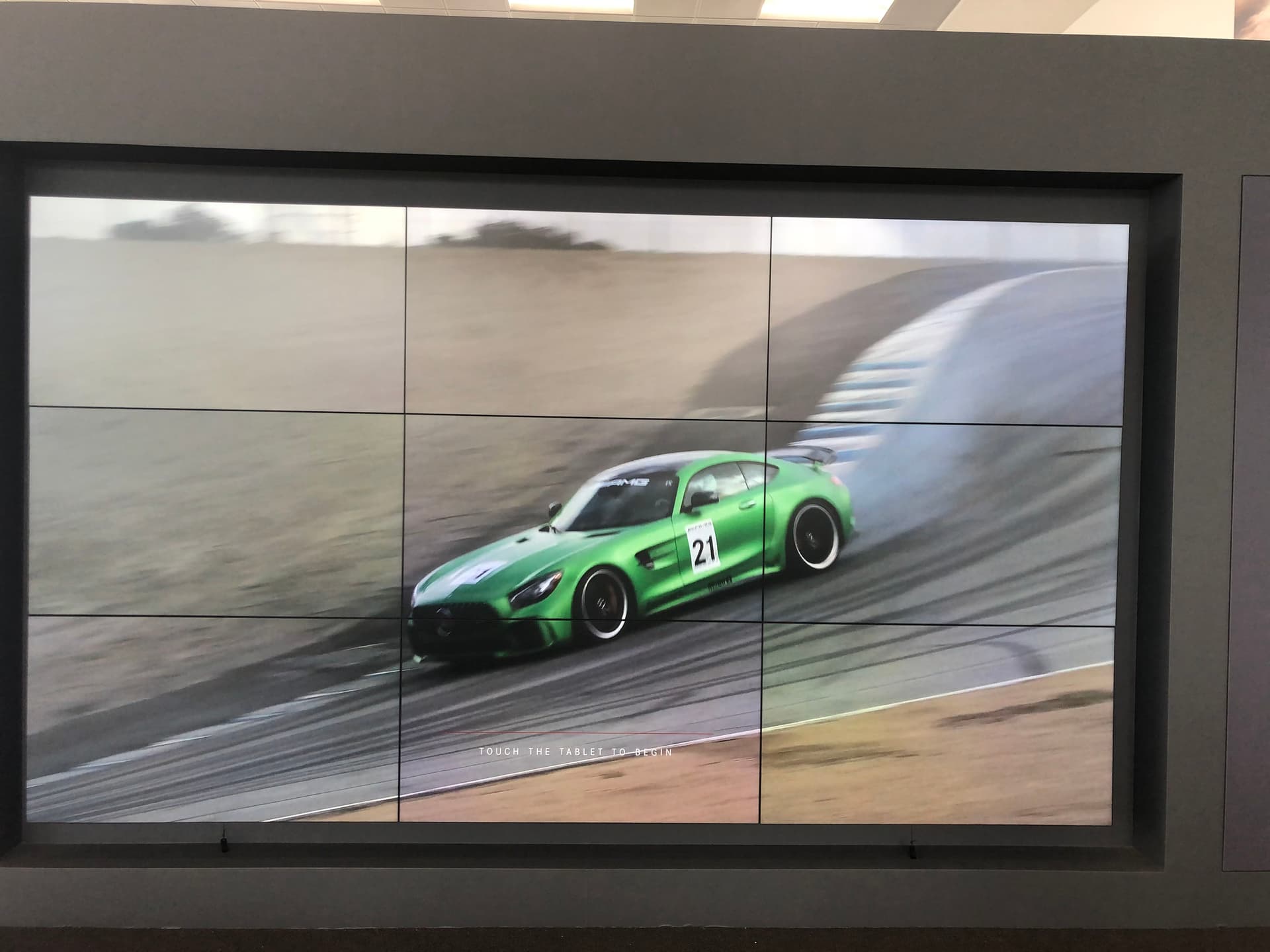 3x3 Video Wall Installation at Mercedes-Benz Naples