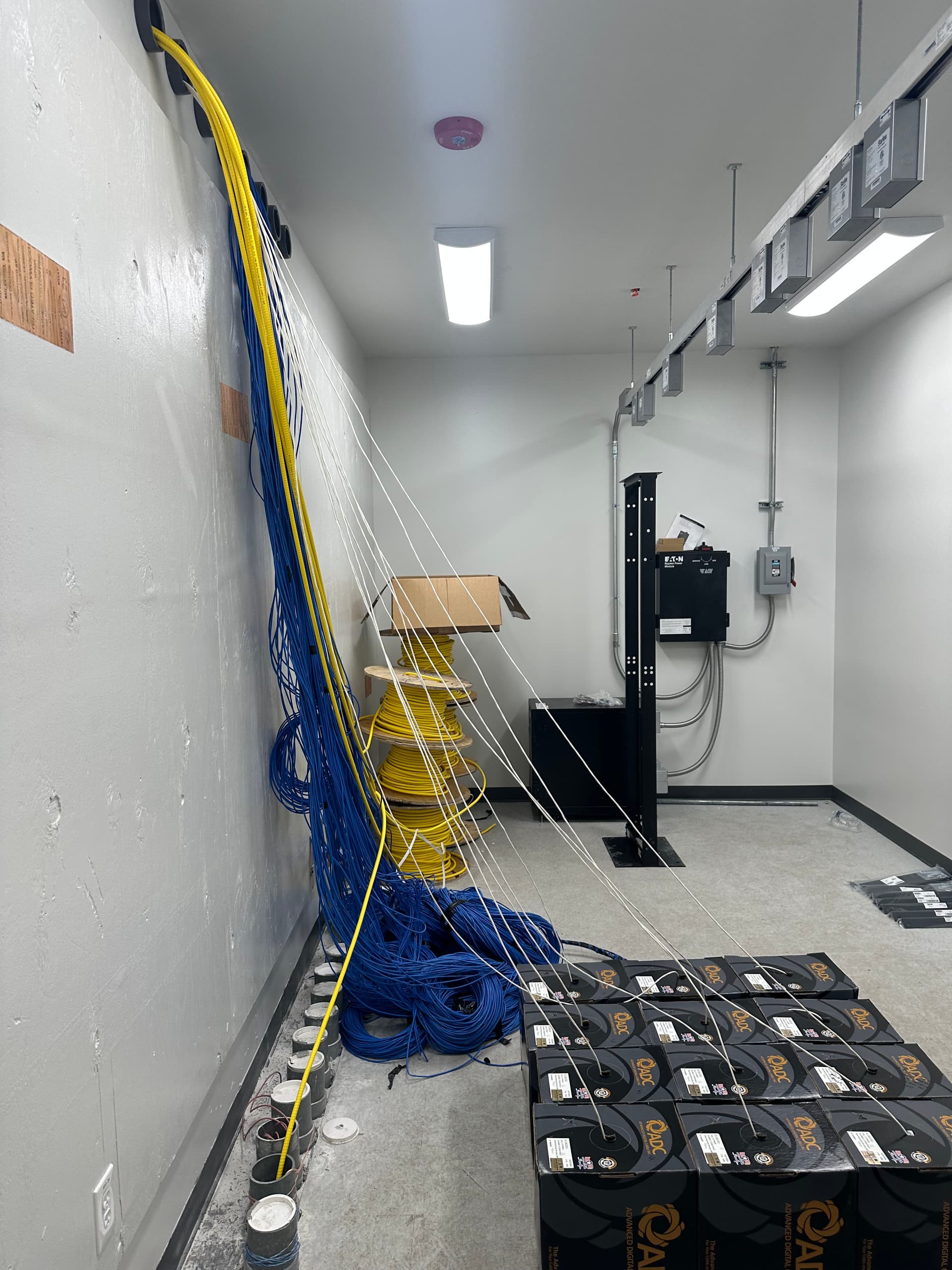 Gallery photos for Full Data Cabling and Fiber Install at a 1 Million Sq Ft Warehouse in Fairless Hills PA: Image #8
