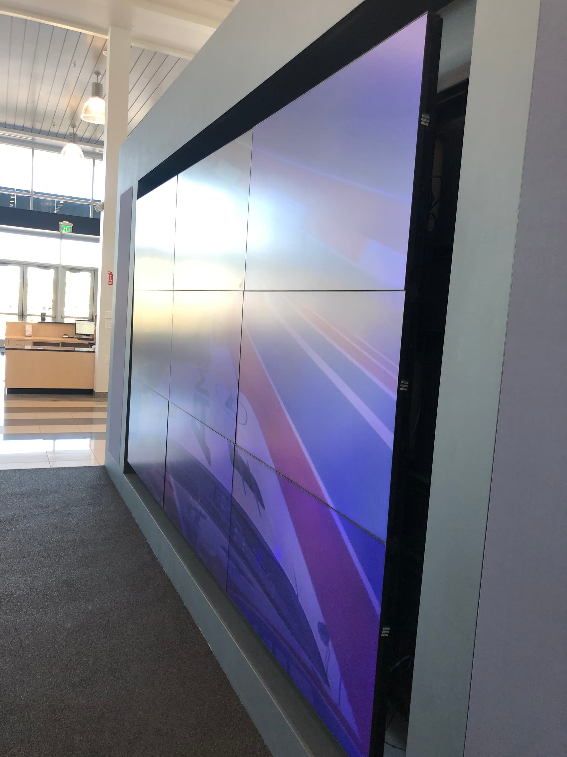 Gallery photos for 3x3 Video Wall Installation at Mercedes-Benz Naples: Image #8