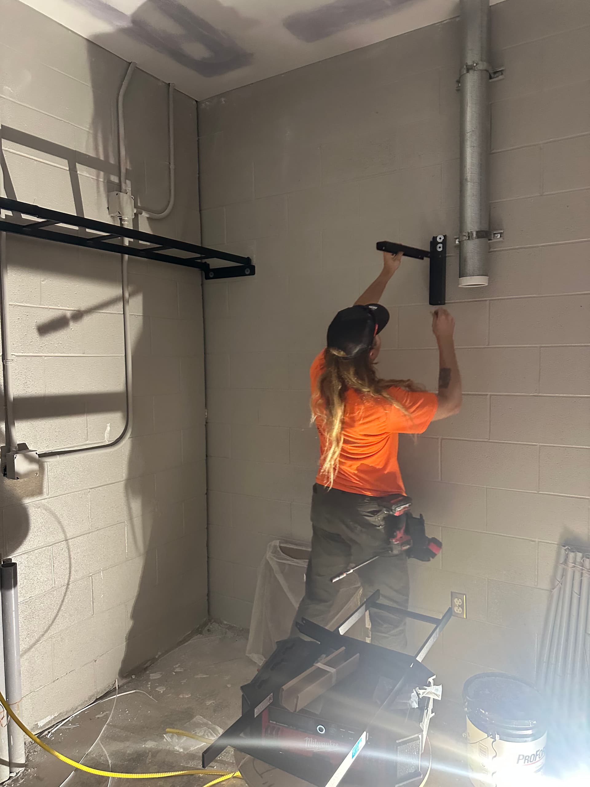 Gallery photos for Ladder Rack and Cabinet Buildout for a Henderson Business: Image #4