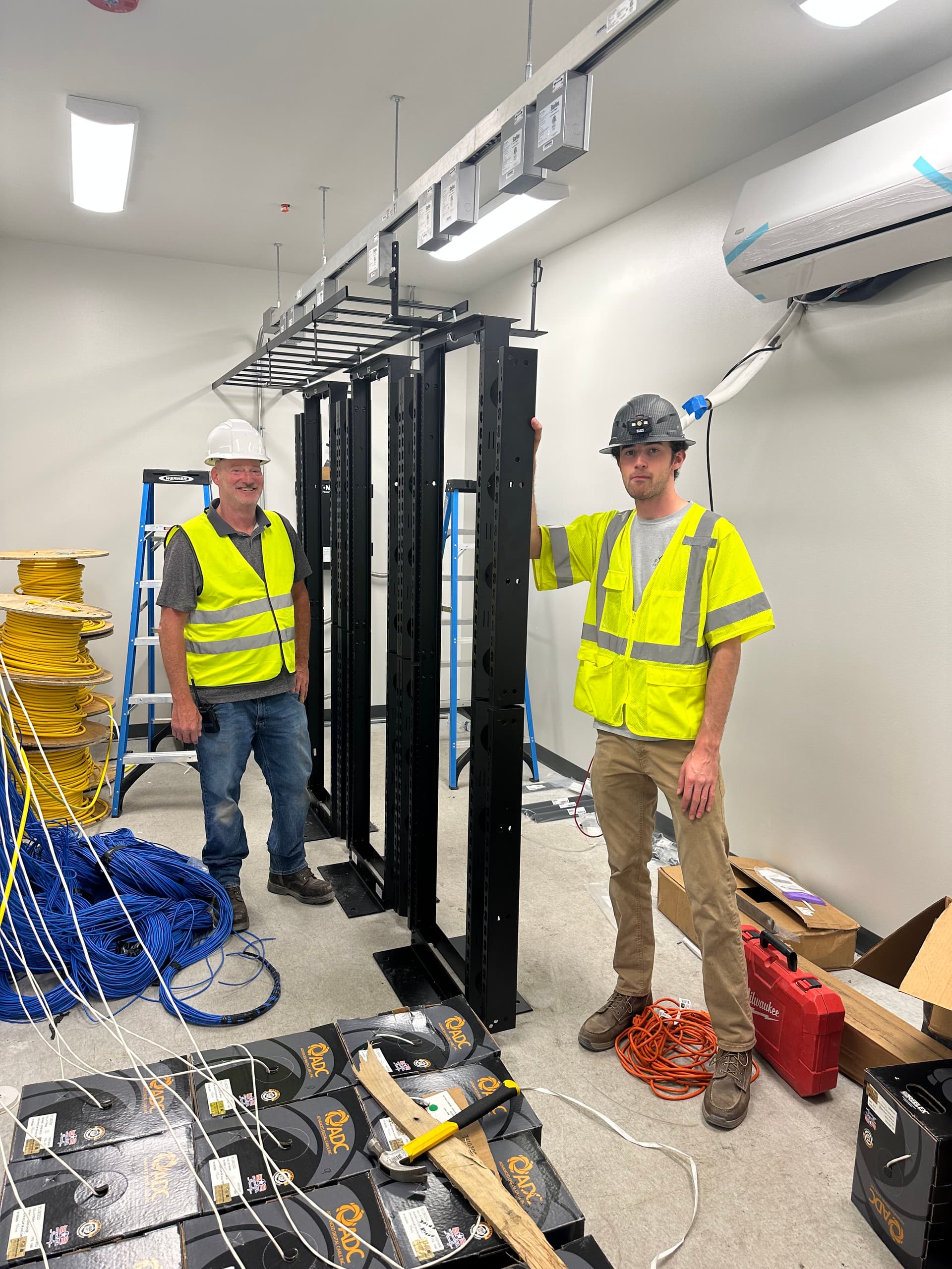 Gallery photos for Full Data Cabling and Fiber Install at a 1 Million Sq Ft Warehouse in Fairless Hills PA: Image #7