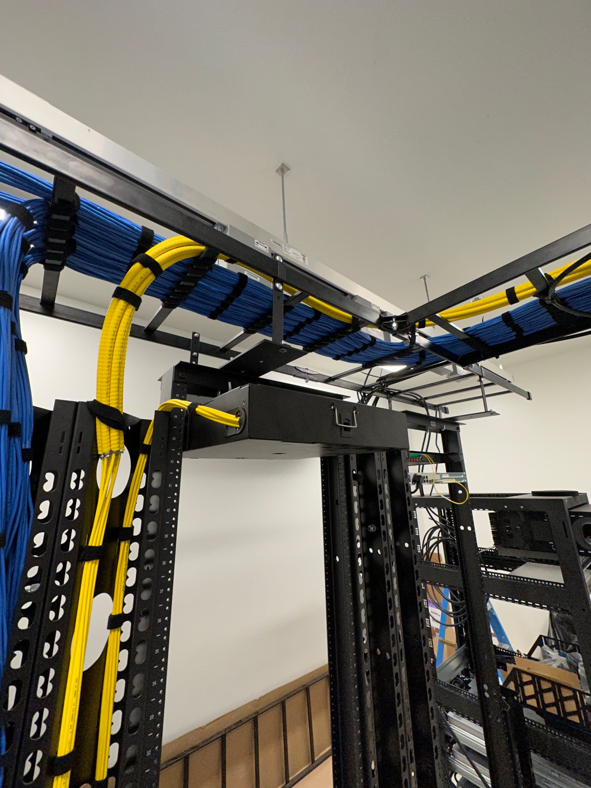 Gallery photos for Full Data Cabling and Fiber Install at a 1 Million Sq Ft Warehouse in Fairless Hills PA: Image #4