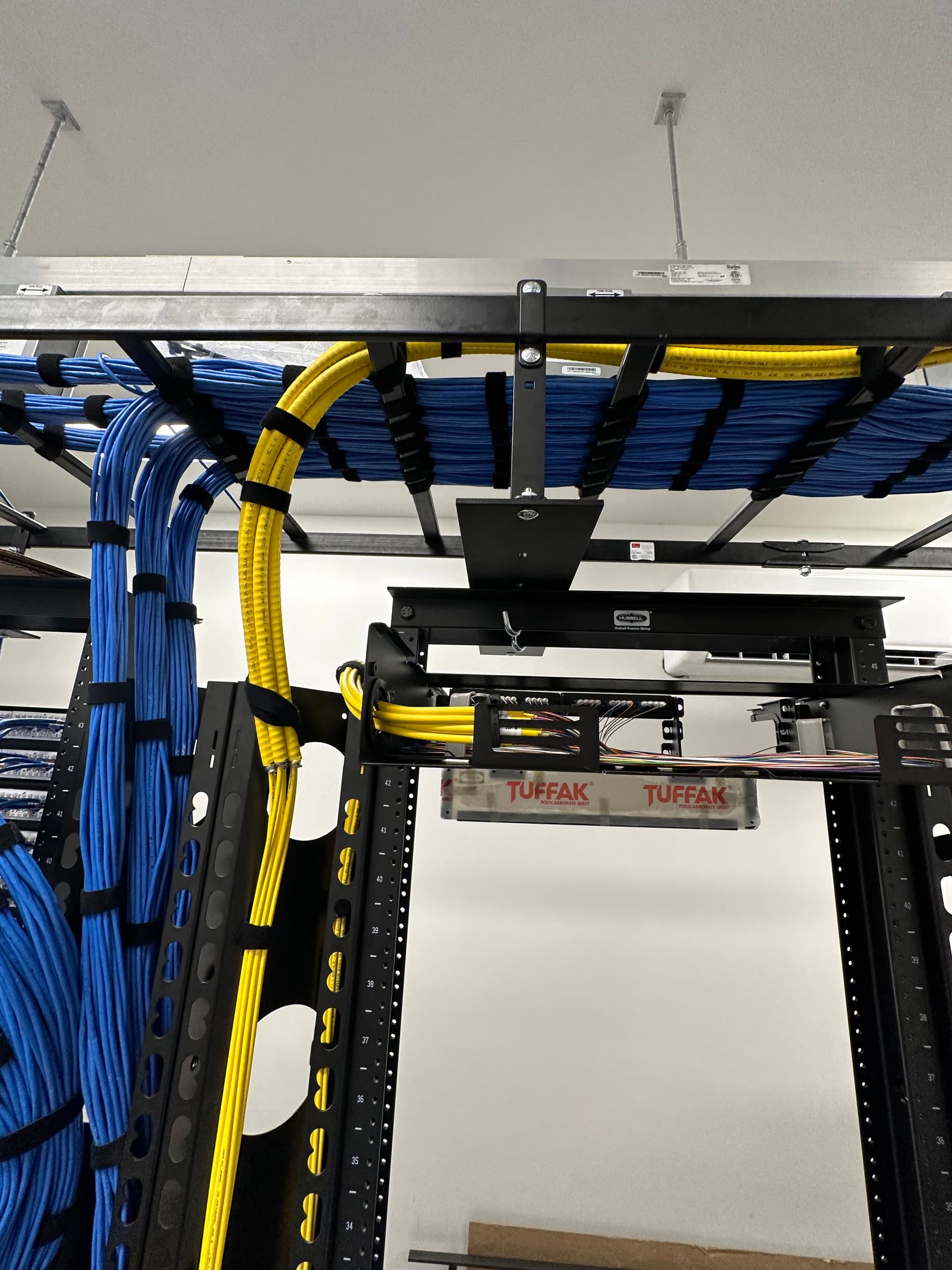 Gallery photos for Full Data Cabling and Fiber Install at a 1 Million Sq Ft Warehouse in Fairless Hills PA: Image #2